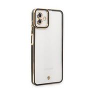 Samsung Galaxy A04 Liva Lens Silikon Siyah Kılıf