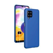 Samsung Galaxy A12 Mavi Uyumlu Silikon Kılıf