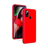 Samsung Galaxy A21s Kırmızı Uyumlu Silikon Kılıf