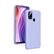 Samsung Galaxy A21s Lila Uyumlu Silikon Kılıf