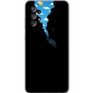 Samsung Galaxy A32 4G HD Desen Baskılı Arka Kapak Derinlere Yolculuk Kılıfı