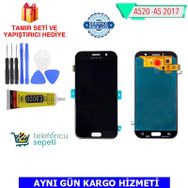 Samsung Galaxy A520 Siyah Uyumlu Lcd Ekran
