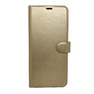 Samsung Galaxy A52s Standlı Kartlıklı Cüzdanlı Kapaklı Gold Kılıf