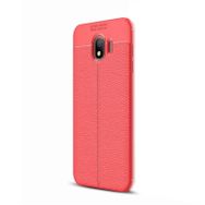 Samsung Galaxy J4 Niss Deri Dokulu Kapak Silikon Kılıf
