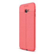 Samsung Galaxy J4 Plus Niss Deri Görünümlü Silikon Kılıf