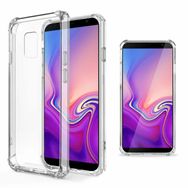 Samsung Galaxy J6 Plus Kenar Şeffaf Antişok Uyumlu Silikon Kılıf