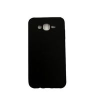 Samsung Galaxy J7 2015 Mat Siyah Silikon Kılıf