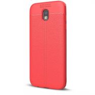 Samsung Galaxy J7 Pro Niss Deri Görünümlü Silikon Kılıf