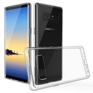 Samsung Galaxy Note 8 İnce Şeffaf Hayalet Uyumlu Silikon Kılıf
