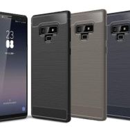 Samsung Galaxy Note 9 Karbon Fiber Room Kapak Uyumlu Silikon Kılıf