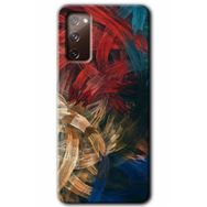Samsung Galaxy S20 FE Hd Desen Baskılı Karma Boyalar Arka Kapak Kılıf