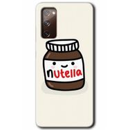 Samsung Galaxy S20 FE Hd Desen Baskılı Nutella Aşkım Arka Kapak Kılıf