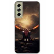 Samsung Galaxy S21 FE Hd Desen Baskılı Wings of Power Arka Kapak Kılıf