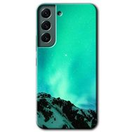 Samsung Galaxy S22 Aurora Baskılı Uyumlu Silikon Kılıf