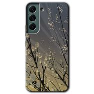 Samsung Galaxy S22 - Branches Flowers Kılıf HD Desen Baskılı Arka Kapak