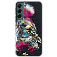 Samsung Galaxy S22- Colorfull Aslan Kılıf HD Desen Baskılı Arka Kapak