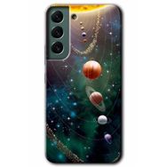 Samsung Galaxy S22 - Cosmos Kılıf HD Desen Baskılı Arka Kapak