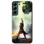 Samsung Galaxy S22- Dragon Hunter Kılıf HD Desen Baskılı Arka Kapak