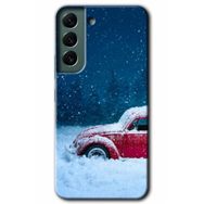 Samsung Galaxy S22 Karlı Vosvos Kılıf HD Desen Baskılı Arka Kapak