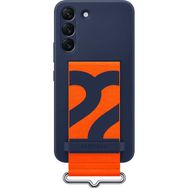 Samsung Galaxy S22 Kayışlı Silikon Telefon Kılıf