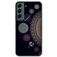 Samsung Galaxy S22 Kılıf HD - Gezegen Döngüsü Desen Baskılı Arka Kapak