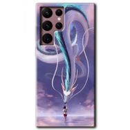 Samsung Galaxy S22 Ultra Dragon Snake Baskılı Uyumlu Silikon Kılıf