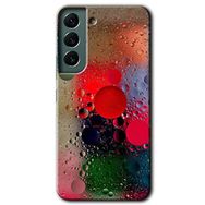 Samsung Galaxy S22 Wet Bubbles Kılıf HD Desen Baskılı Arka Kapak