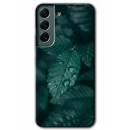 Samsung Galaxy S22- Yağmurlu Yaprak Kılıf HD Desen Baskılı Arka Kapak