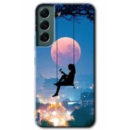 Samsung Galaxy S22 - Yalnız Kadın Kılıf HD Desen Baskılı Arka Kapak