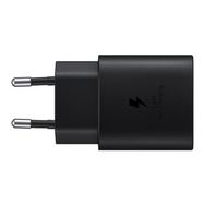 Samsung Galaxy S23 Plus Type-C 25w Siyah Fast Şarj Adaptörü
