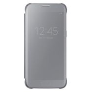 Samsung Galaxy S7 Clear View Fonksiyonel Gri Kılıf