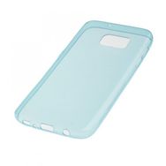 Samsung Galaxy S7 Ultra Slim Mavi Silikon Kılıf