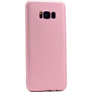 Samsung Galaxy S8 Plus Mat Estetik Gold Silikon Kılıf