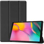 Samsung Galaxy Tab A 8.0 2019 T290 Htstore Smart Kapak Standlı 1-1 - Siyah Kılıf