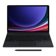 Samsung Galaxy Tab S9 Plus Mousepadli Klavyeli Kapaklı Siyah Kılıf