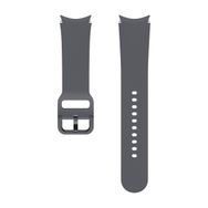 Samsung Galaxy Watch 4 ve Watch 5 Spor Gri 20 mm M L Kordon