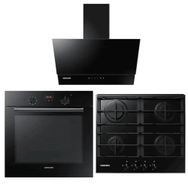 Samsung NK24N7060VB - NA64N7100AB - NV60K5140BB 3'lü Siyah Ankastre Set