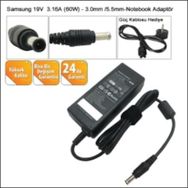 Samsung NP-RV511-S06 NP-RV511-S06FR Laptop Uyumlu Adaptör