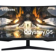 Samsung Odyssey G5 LS27AG550EPXUF 27 inç 165Hz 1ms 2K Curved Oyuncu Monitörü
