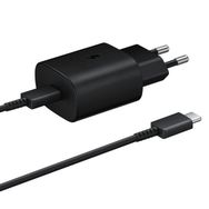 Samsung TA80 Type-C 25W Siyah Hızlı Şarj Aleti