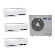 Samsung Wind Free Multi 1+3 Sistem AJ100TXJ5KH/EA 12+12+24 BTU 10 kW Dış Ünite Inverter Split Klima