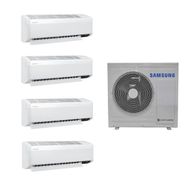 Samsung Wind Free Multi AJ080TXJ4KH/EA 8 kw 1 Dış + 4 İç Ünite 9+9+9+12 Duvar Tipi Klima