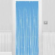 Samur 100x220 cm Soft Açık Mavi Renk Duvar ve Kapı Perdesi