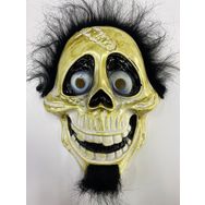 Samur 25X23 cm Siyah Peluş Saçlı Coco Hector Rivera Maskesi