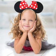 Samur Minnie Mouse Taç Fare Tacı Kafa Bandı