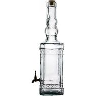 San Miguel 3.5 L Musluklu Köşeli Yağ Şişesi