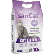 Sancat 10 lt Lavanta Kokulu Premium Beyaz Kedi Kumu