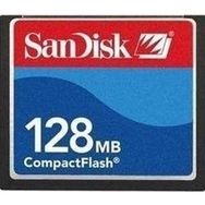 Sandisk 128 MB Compact Flash Hafıza Kartı
