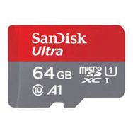 Sandisk 64 gb Ultra microSDXC 120MB/s A1 Class 10 UHS-I Flash Bellek microSD kart