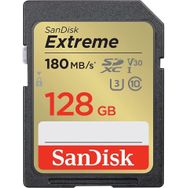 SanDisk Extreme SDSDXVA-128G-GNCIN 128 GB 180MB/s SD UHS-I 4K UHD Hafıza Kartı